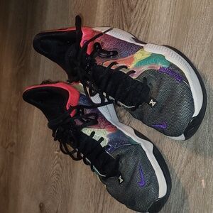 Nike Colorful Athletic Sneakers with Black Laces